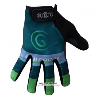 2014 Europcar Gants Doigts Longs Ciclismo