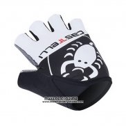 2012 Castelli Gants Ete Ciclismo Blanc