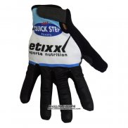 2020 Etixx Quick Step Gants Doigts Longs Noir Blanc