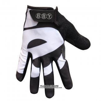 2014 Castelli Gants Doigts Longs Ciclismo Blanc