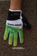 2014 GreenEDGE Gants Doigts Longs Ciclismo Vert