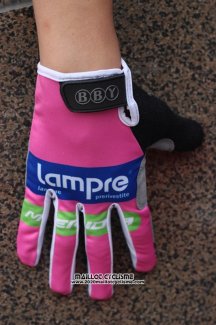 2014 Lampre Gants Doigts Longs Ciclismo