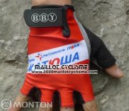 2011 Katusha Gants Ete Ciclismo Rouge