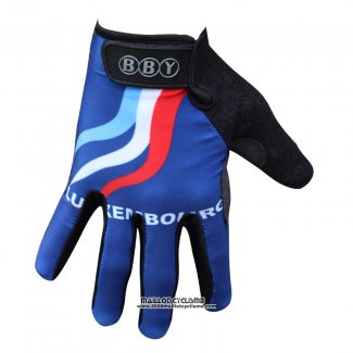 2014 Luxembourg Gants Doigts Longs Ciclismo