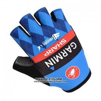 2014 Garmin Gants Ete Ciclismo Bleu