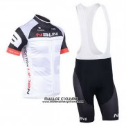 2013 Maillot Ciclismo Nalini Noir et Rouge Manches Courtes et Cuissard