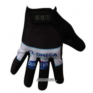 2014 Quick Step Gants Doigts Longs Ciclismo