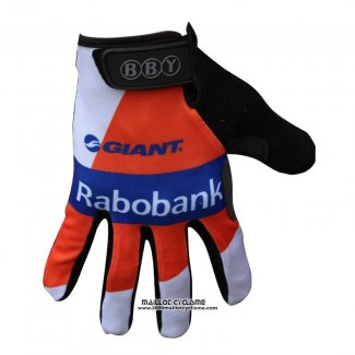 2014 Rabobank Gants Doigts Longs Ciclismo