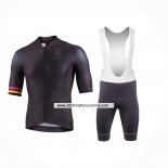 2024 Maillot Cyclisme Nalini Noir Manches Courtes Et Cuissard